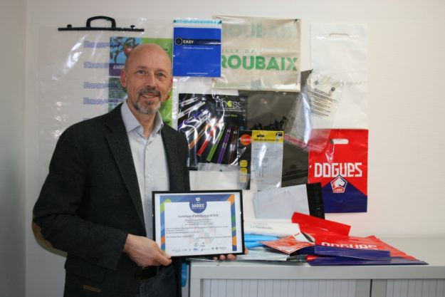 Label MORE pour Transfo+ fabricant de sacs plastique recyclés