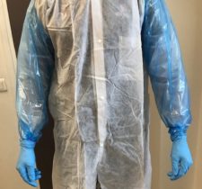 Manchettes plastiques pour recouvrir les bras, protection Coronavirus Covid-19